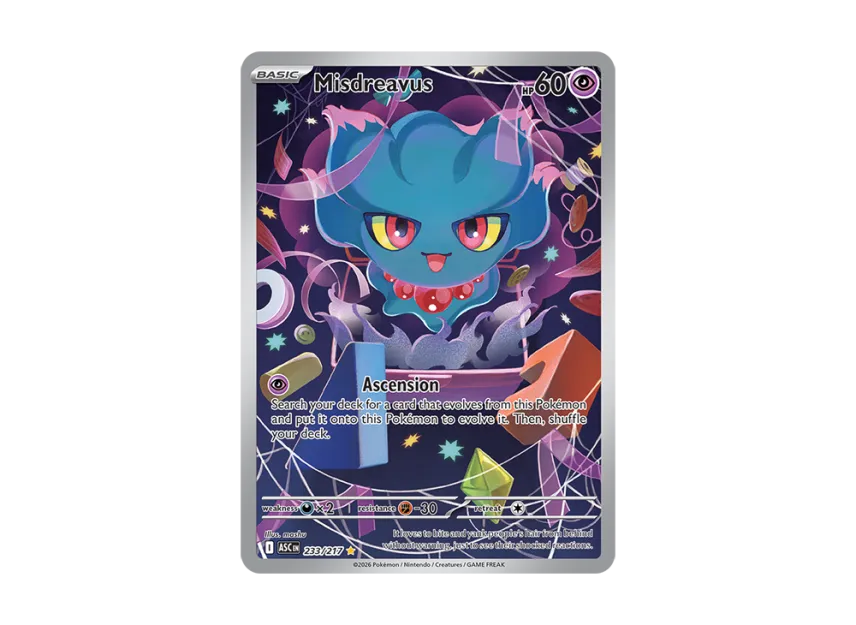 Misdreavus IR [ASC 233/217] [EN] (Mega Evolution "Ascended Heroes")