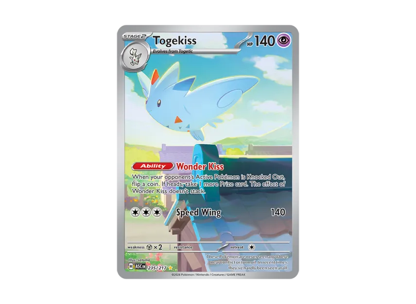 Togekiss IR [ASC 235/217] [EN] (Mega Evolution "Ascended Heroes")