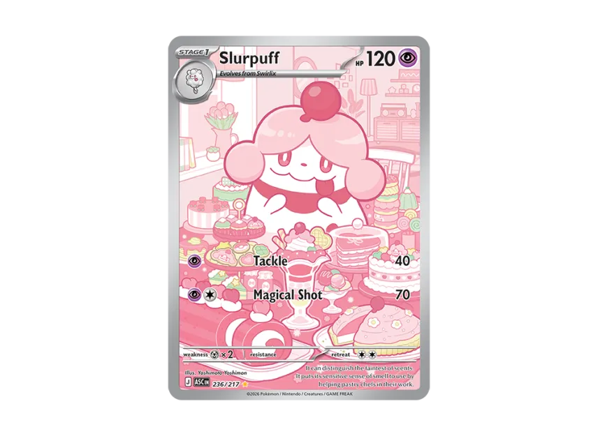 Slurpuff IR [ASC 236/217] [EN] (Mega Evolution "Ascended Heroes")