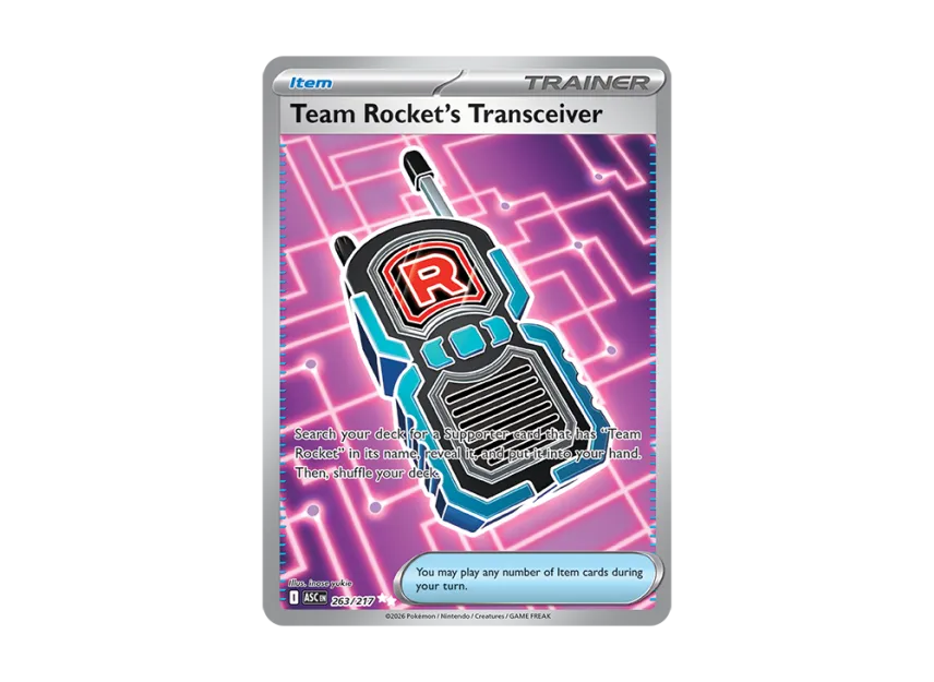 Team Rocket's Transceiver UR [ASC 263/217] [EN] (Mega Evolution "Ascended Heroes")