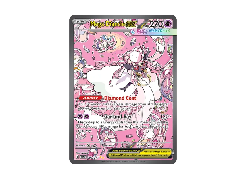 Mega Diancie ex SIR [ASC 282/217] [EN] (Mega Evolution "Ascended Heroes")