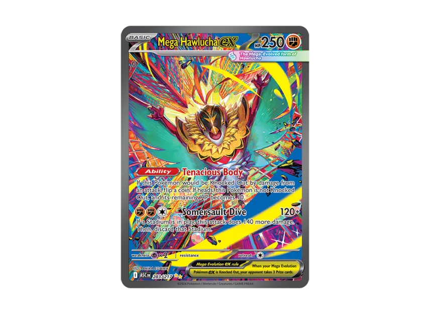 Mega Hawlucha ex SIR [ASC 283/217] [EN] (Mega Evolution "Ascended Heroes")