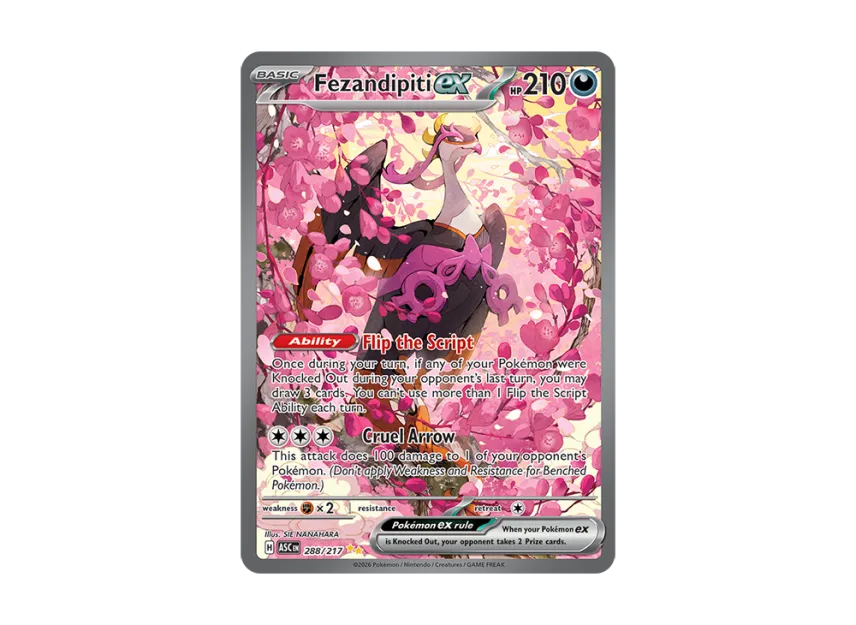 Fezandipiti ex SIR [ASC 288/217] [EN] (Mega Evolution "Ascended Heroes")