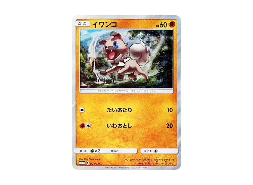 Rockruff P [SM-P 021] (Sun & Moon Special Set "Rockruff")