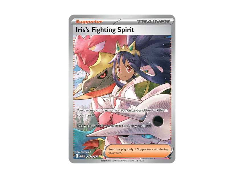 Iris's Fighting Spirit SIR [ASC 292/217] [EN] (Mega Evolution "Ascended Heroes")
