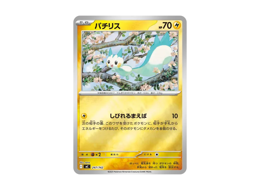 Pachirisu : Mirror [MC 247/742] (Start Deck 100 "Battle Collection")