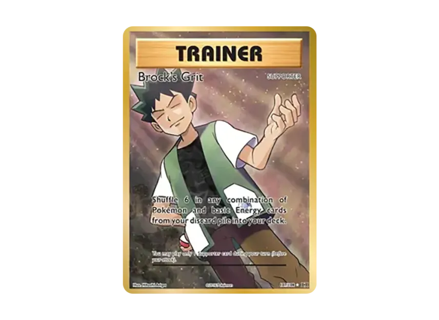 Brock's Grit UR [108-EVOLUTIONS 107/108] (XY "Evolutions")