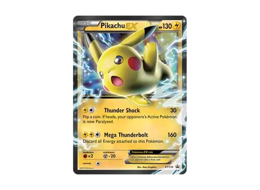 Pikachu ex P [XY174] [EN] (XY "Battle Heart Tin Pikachu")