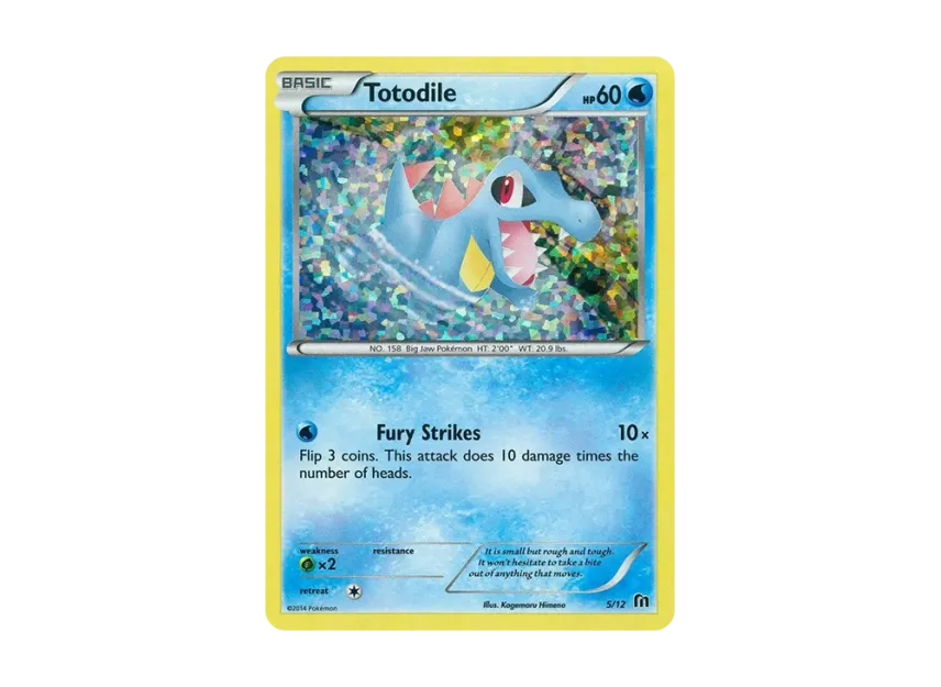 Totodile : Holo [12-MCDONALD-S-COLLECTION-2016 5/12] (XY "McDonald's Collection 2016")