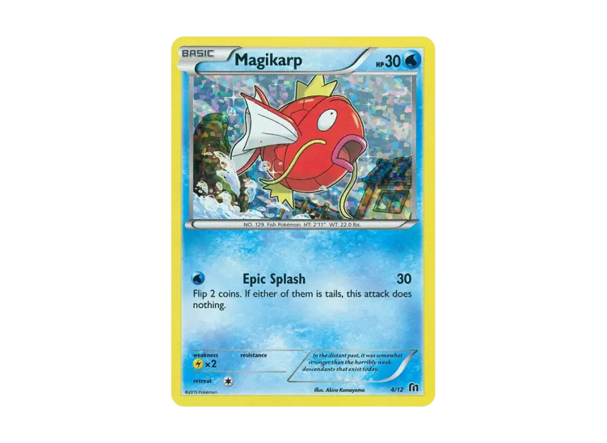Magikarp : Holo [12-MCDONALD-S-COLLECTION-2016 4/12] (XY "McDonald's Collection 2016")