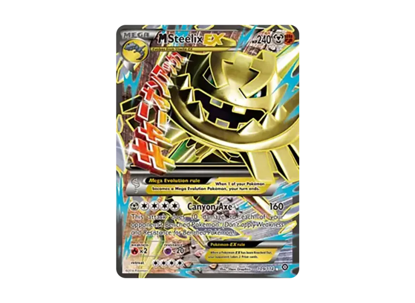 M Steelix EX UR [114-STEAM-SIEGE 109/114] (XY "Steam Siege")
