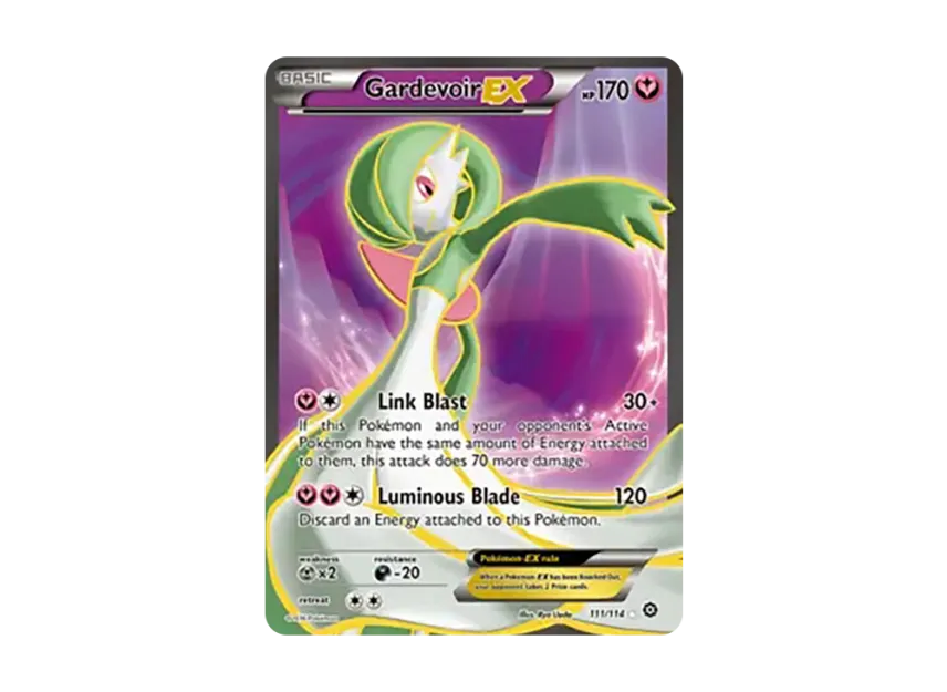 Gardevoir EX UR [114-STEAM-SIEGE 111/114] (XY "Steam Siege")