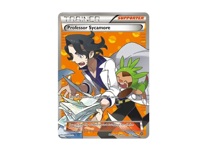 Professor Sycamore UR [114-STEAM-SIEGE 114/114] (XY "Steam Siege")