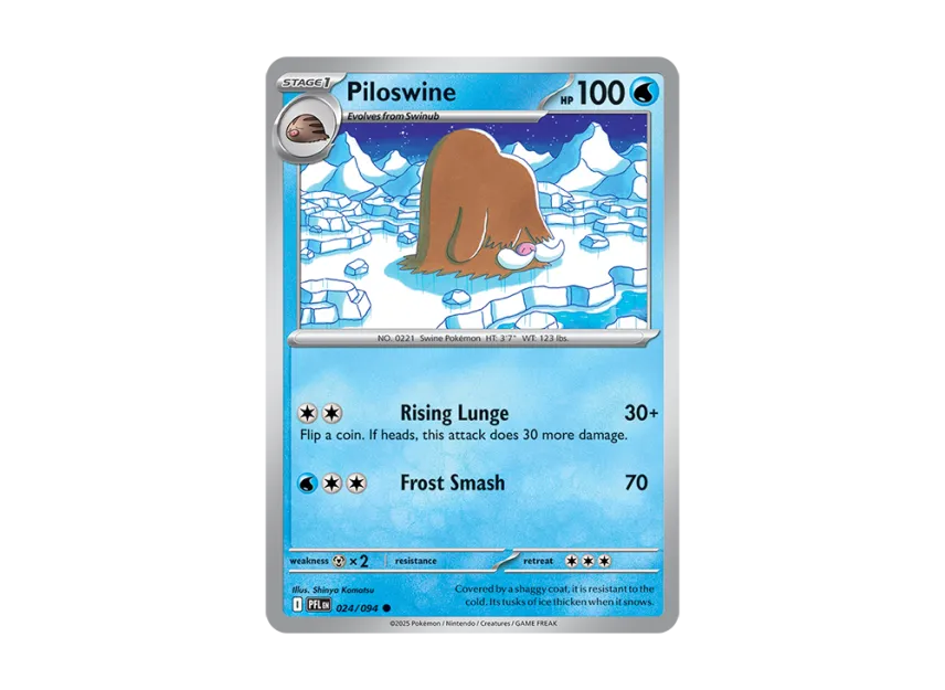 Piloswine C [PFL 024/094] [EN] (Mega Evolution "Phantasmal Flames")