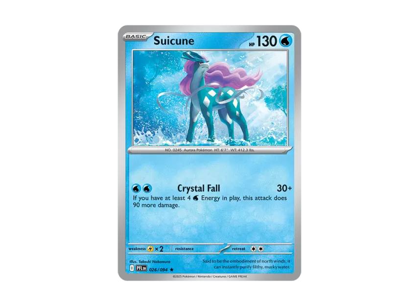 Suicune R [PFL 026/094] [EN] (Mega Evolution "Phantasmal Flames")