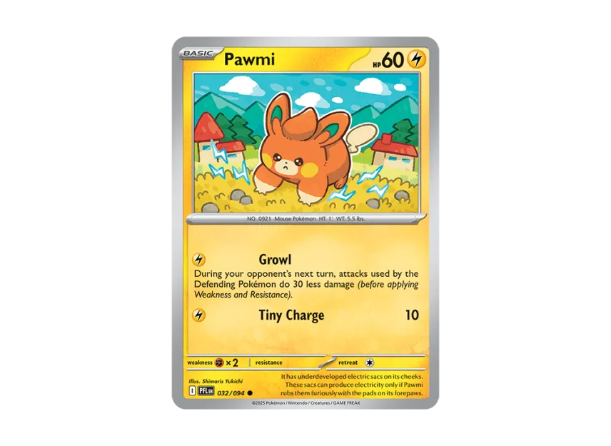 Pawmi C [PFL 032/094] [EN] (Mega Evolution "Phantasmal Flames")