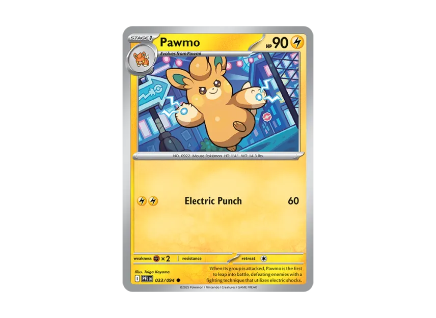 Pawmo C [PFL 033/094] [EN] (Mega Evolution "Phantasmal Flames")