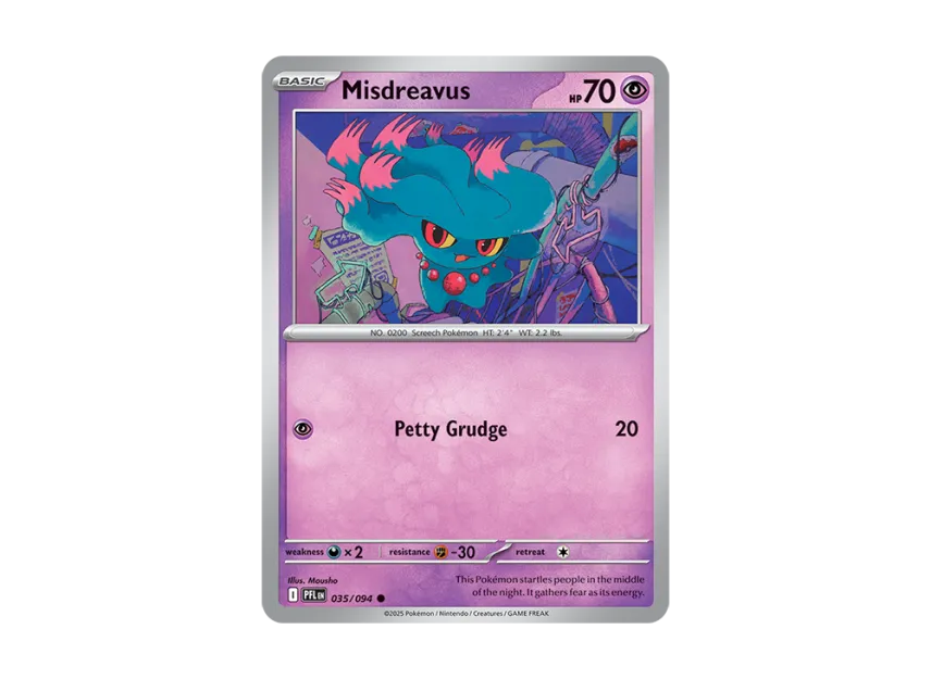 Misdreavus C [PFL 035/094] [EN] (Mega Evolution "Phantasmal Flames")
