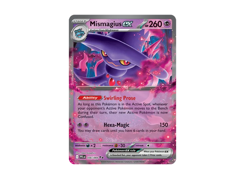 Mismagius ex RR [PFL 036/094] [EN] (Mega Evolution "Phantasmal Flames")