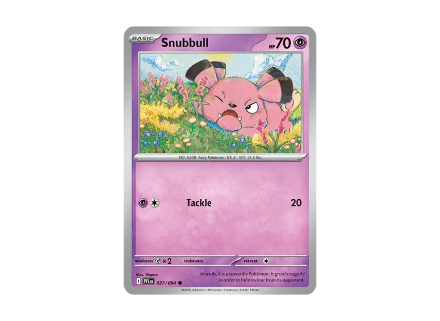 Snubbull C [PFL 037/094] [EN] (Mega Evolution "Phantasmal Flames")