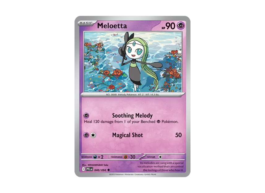 Meloetta U [PFL 040/094] [EN] (Mega Evolution "Phantasmal Flames")