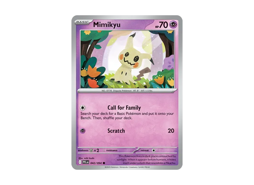 Mimikyu C [PFL 042/094] [EN] (Mega Evolution "Phantasmal Flames")
