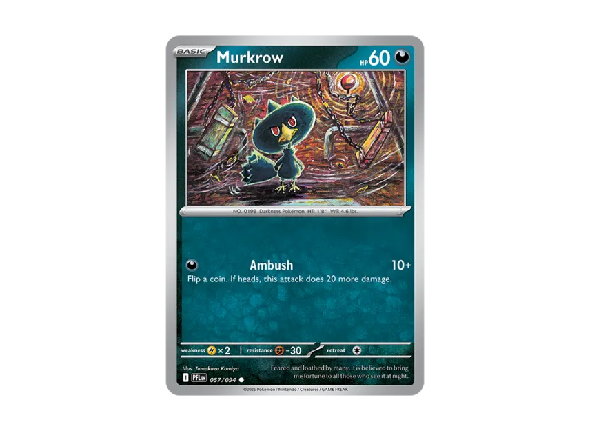 Murkrow C [PFL 057/094] [EN] (Mega Evolution "Phantasmal Flames")