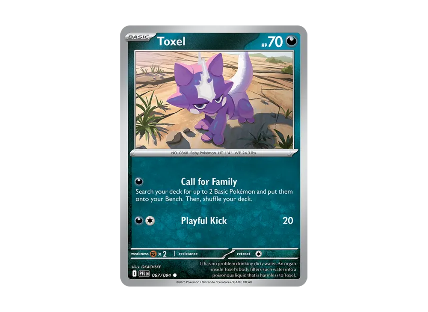 Toxel C [PFL 067/094] [EN] (Mega Evolution "Phantasmal Flames")