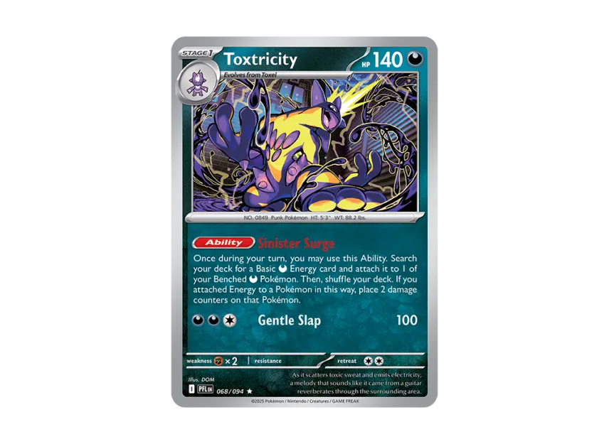 Toxtricity R [PFL 068/094] [EN] (Mega Evolution "Phantasmal Flames")