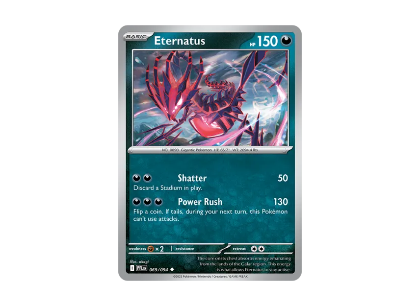 Eternatus U [PFL 069/094] [EN] (Mega Evolution "Phantasmal Flames")