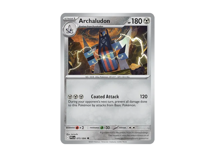 Archaludon U [PFL 075/094] [EN] (Mega Evolution "Phantasmal Flames")