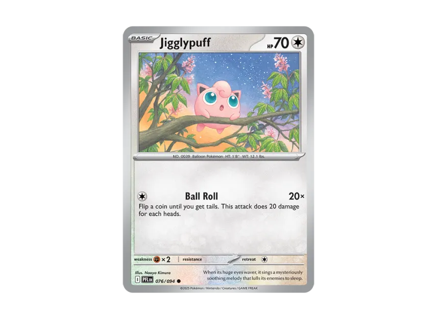 Jigglypuff C [PFL 076/094] [EN] (Mega Evolution "Phantasmal Flames")