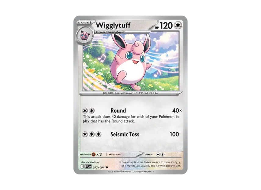 Wigglytuff U [PFL 077/094] [EN] (Mega Evolution "Phantasmal Flames")