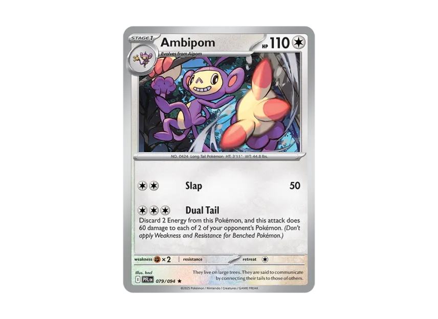 Ambipom R [PFL 079/094] [EN] (Mega Evolution "Phantasmal Flames")