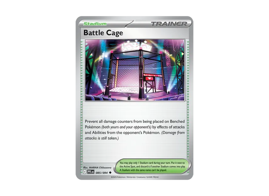 Battle Cage U [PFL 085/094] [EN] (Mega Evolution "Phantasmal Flames")
