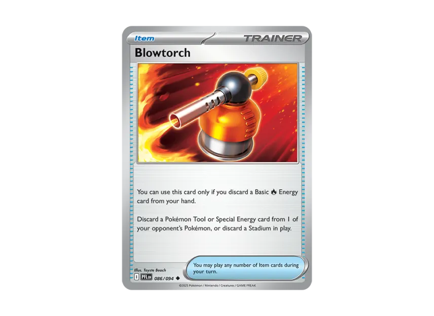 Blowtorch U [PFL 086/094] [EN] (Mega Evolution "Phantasmal Flames")
