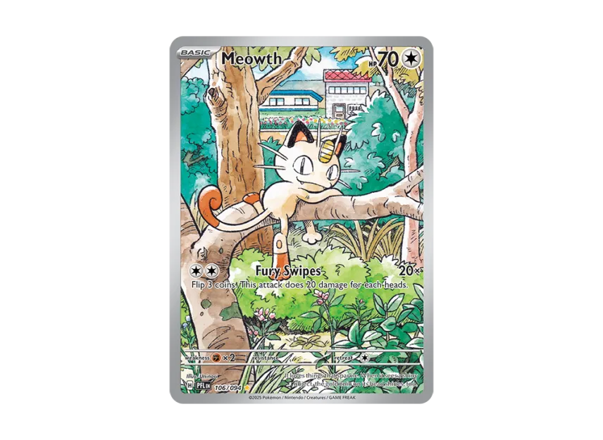 Meowth IR [PFL 106/094] [EN] (Mega Evolution "Phantasmal Flames")