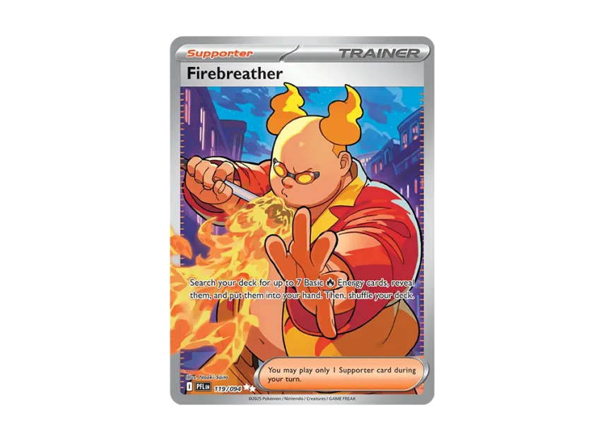 Firebreather UR [PFL 119/094] [EN] (Mega Evolution "Phantasmal Flames")
