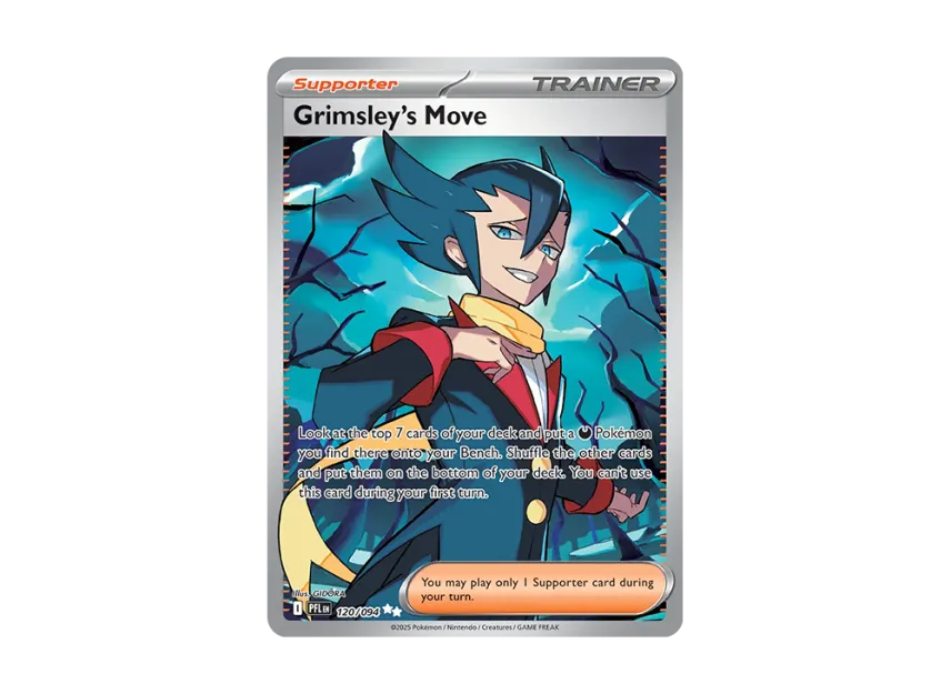 Grimsley's Move UR [PFL 120/094] [EN] (Mega Evolution "Phantasmal Flames")