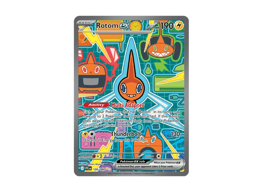 Rotom ex SIR [PFL 126/094] [EN] (Mega Evolution "Phantasmal Flames")