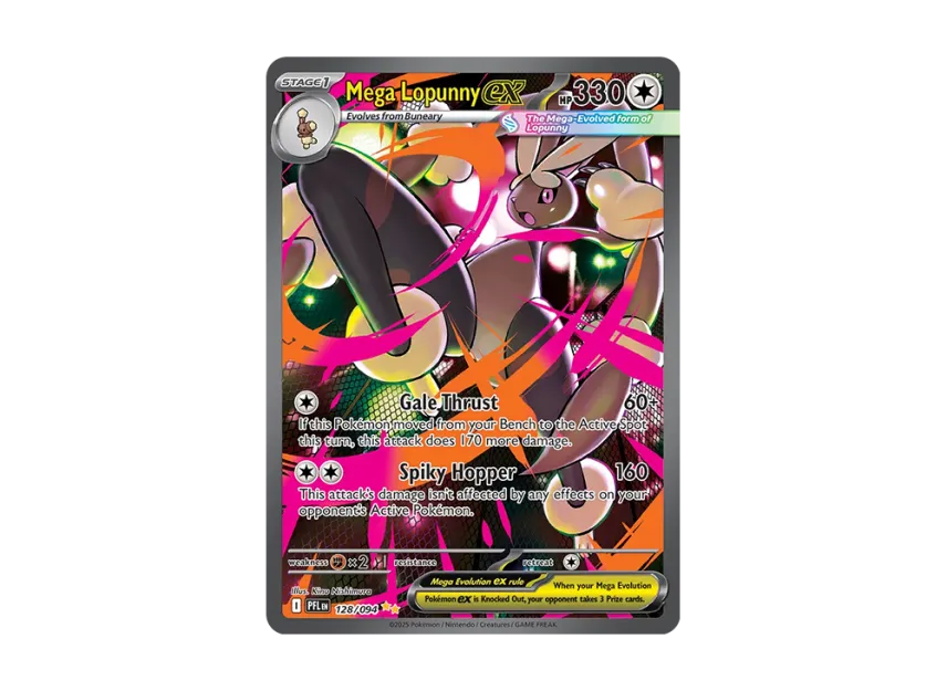 Mega Lopunny ex SIR [PFL 128/094] [EN] (Mega Evolution "Phantasmal Flames")
