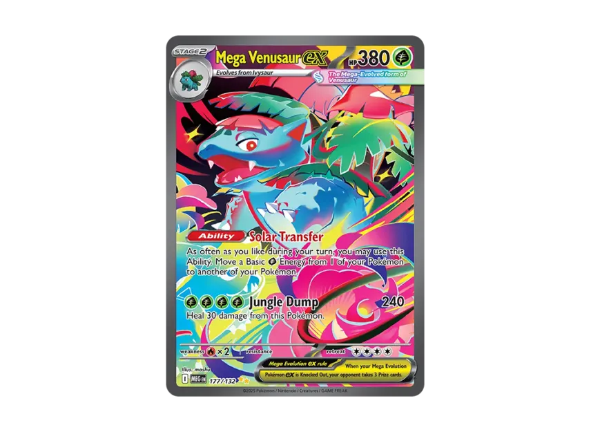 Mega Venusaur ex SIR [MEG 177/132] [EN] (Mega Evolution)
