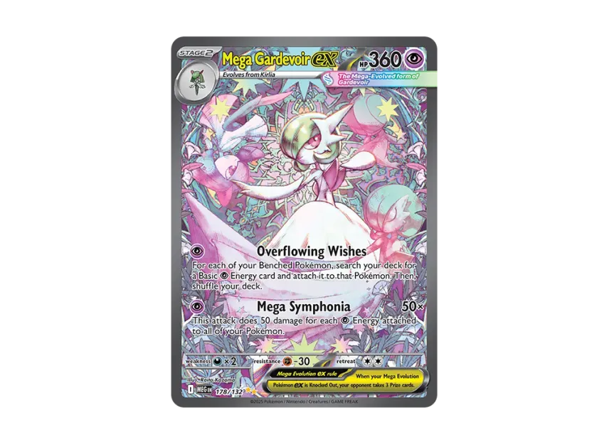 Mega Gardevoir ex SIR [MEG 178/132] [EN] (Mega Evolution)
