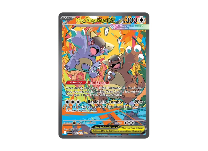 Mega Kangaskhan ex SIR [MEG 182/132] [EN] (Mega Evolution)