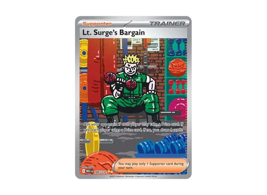 Lt. Surge's Bargain SIR [MEG 185/132] [EN] (Mega Evolution)