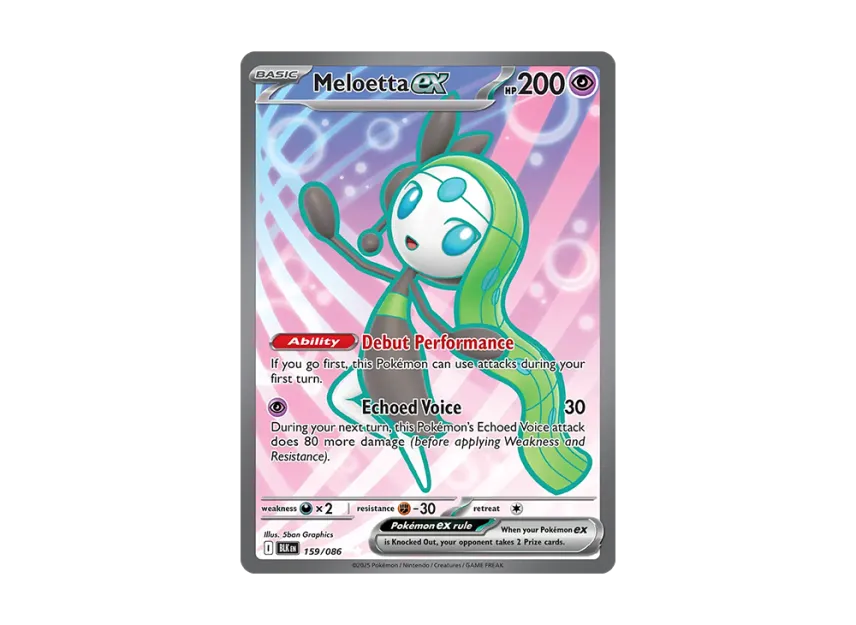 Meloetta ex UR [BLK 159/170] [EN] (Scarlet & Violet "Black Bolt")