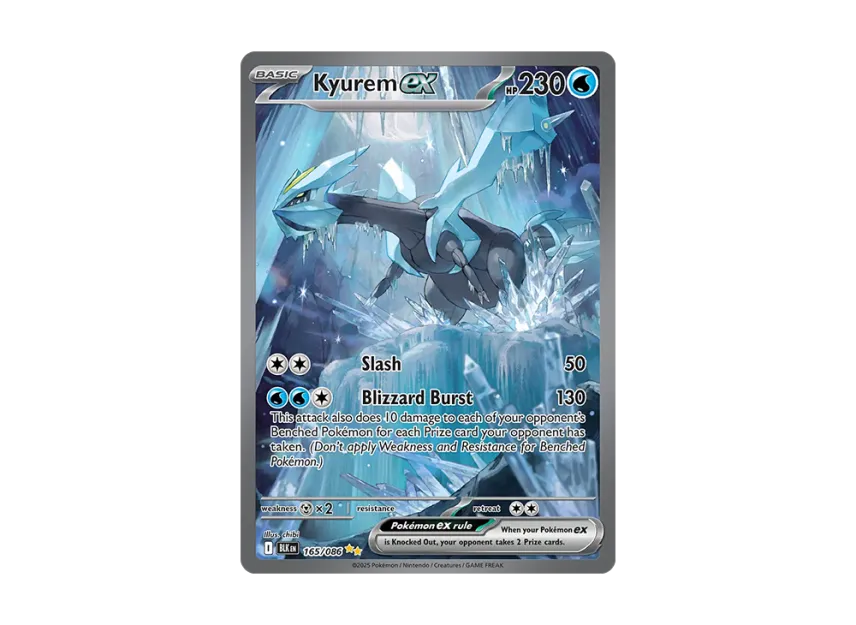 Kyurem ex SIR [BLK 165/170] [EN] (Scarlet & Violet "Black Bolt")