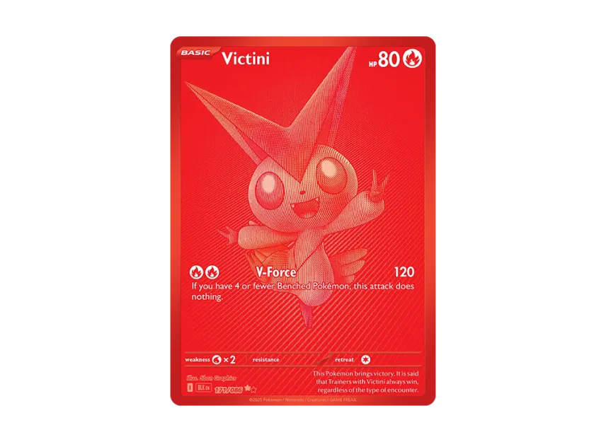 Victini BWR [BLK 171/170] [EN] (Scarlet & Violet "Black Bolt")