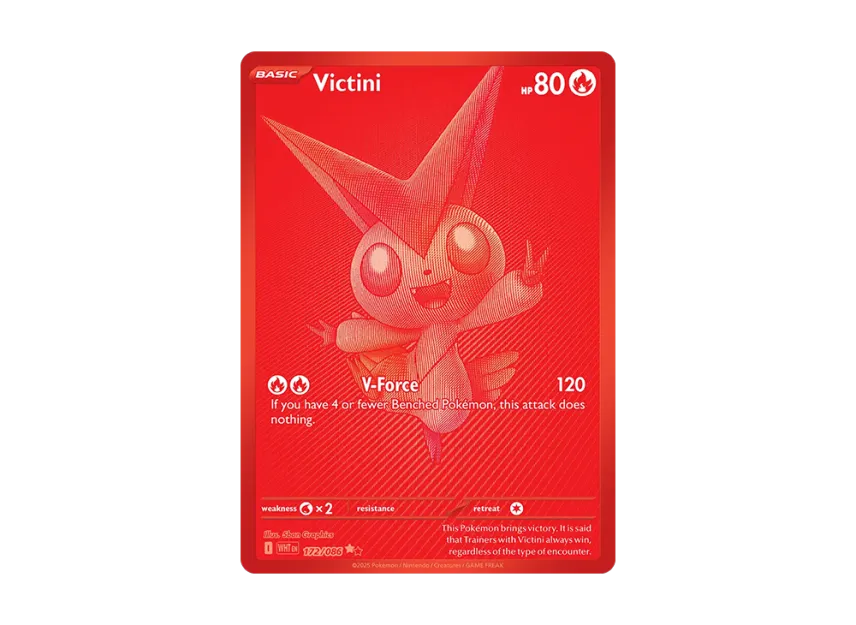 Victini BWR [WHT 172/170] [EN] (Scarlet & Violet "White Flare")