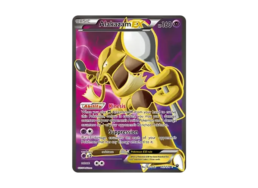 Alakazam EX UR [124-FATES-COLLIDE 117/124] (XY "Fates Collide")